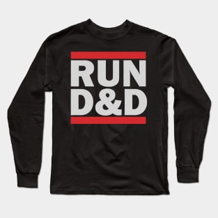 run dnd dungeons Long Sleeve T-Shirt